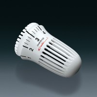 Uni CH termosztát, 7-28 °C, * 1-5, folyadéktöltetű érzékelővel, fehér