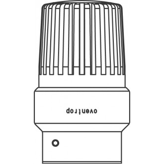 Uni LHB termosztát, 7-28 °C, 0 * 1-5, folyadéktöltetű érzékelővel, fehér