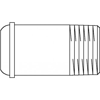 Hosszkiegyenlítő csavarzat (közepes), DN15, 43 mm