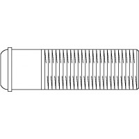 Hosszkiegyenlítő csavarzat (hosszú), DN10, 75 mm