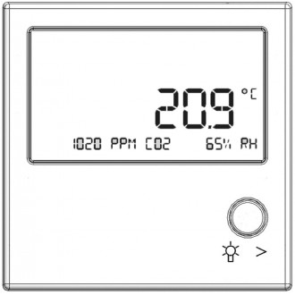 i-Tronic TFC, légállapot kijelző, asztali kivitel, 230V, hőmérséklet, páratartalom CO2 kijelzéssel