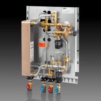 Regudis W-TU melegvíz-készítő készülék 17 l/perc, réz forrasztásos hőcserélővel