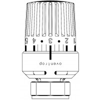 Uni LR termosztát, 7-28 °C, 0 * 1-5, folyadéktöltetű érzékelővel, fehér, M33 x 2.0