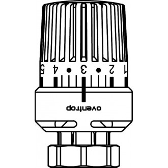 Uni LDVL termosztát, 7-28 °C, 0 * 1-5, folyadéktöltetű érzékelővel, fehér