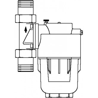 Aquanova Magnum vízszűrő, 95-140 mikron, DN20, 3/4" km, PN16, maximum 30°C